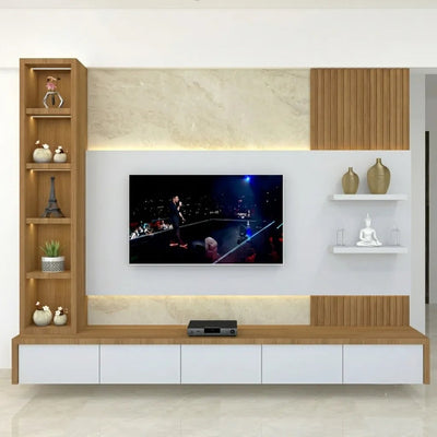 Alzi Display Entertainment Wall Unit