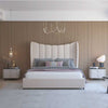 Wingback Headboard Bed
