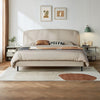 Modern Headboard Leather Bed
