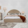 Round Headboard Bed