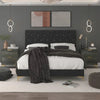 Ossabaw Upholstered 3 Piece Bedroom Set