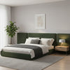 Verdanta Panel Luxe High Headboard Bed | Lavish Furniture