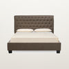 Button Tufted Headboard Bed
