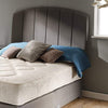 5 Line Upholstered Headboard Bed