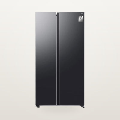 Samsung BeSpoke 655L Side by Side Refrigerator – Black
