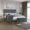 Andrei Tufted Headboard Bed Set