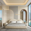 Elsia Royale Petal Curve Bed | Luxury Upholstered Bed Dubai