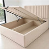 Beige Hydraulic Storage Bed