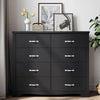 Kaiser 8-Drawer Dresser Black