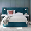 Luxury Headboard Bed with Wall Panel