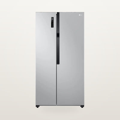 LG 509L Side by Side Refrigerator – Silver