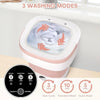 Three washing modes: spin, standard and quick wash