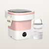 Portable 13L Foldable Mini Washing Machine – Pink