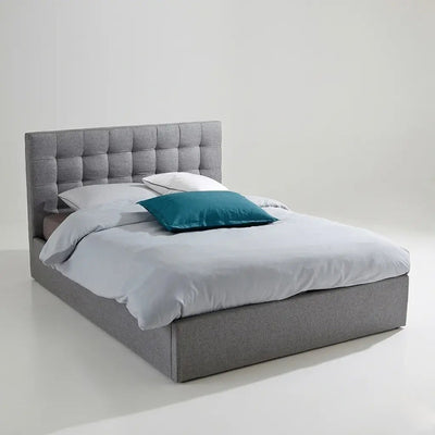 Raised Platform Bed With Hydraulic Storage