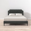 Buckhaven Tufted Upholstered Platform Bed
