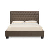 Button Tufted Headboard Bed