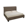 Button Tufted Headboard Bed