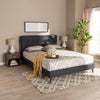 Button Tufted Platform 3 Piece Bedroom Set