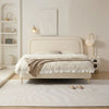 Simple Plain Headboard Bed