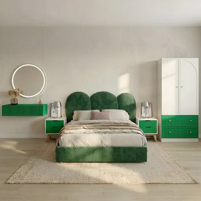 Aalin Aura Designer Bedroom Set | Modern Luxury Bedroom Furniture