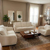 Cream 3+2+1 Seater Sofa Set (Used)