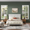 Madison Biscuit Tufted Headboard Bed