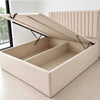 Beige Hydraulic Storage Bed