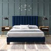 Upholstered Platform 3 Piece Bedroom Set