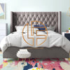 Jennie Tufted Headboard Bed