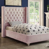 Jennie Tufted Headboard Bed