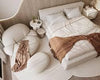 LED Wall Panel Bedroom Set with Dressing Table & Sofa Chair