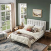 Madison Biscuit Tufted Headboard Bed
