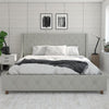 Mercer Tufted Platform Bed
