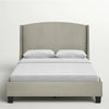 Swirl Curve Headboard Bed