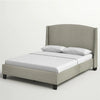 Swirl Curve Headboard Bed