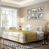 Tufted Headboard Bed Frame