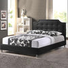 Tufted Panel Headboard Bed