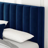 Velvet Wingback Bed Frame