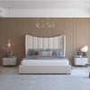 Wingback Headboard Bed
