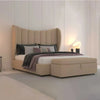 Wingback Headboard Bed