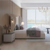 Wingback Headboard Bed