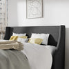 Winged Angle Headboard Bed