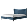 Winged Headboard Bed